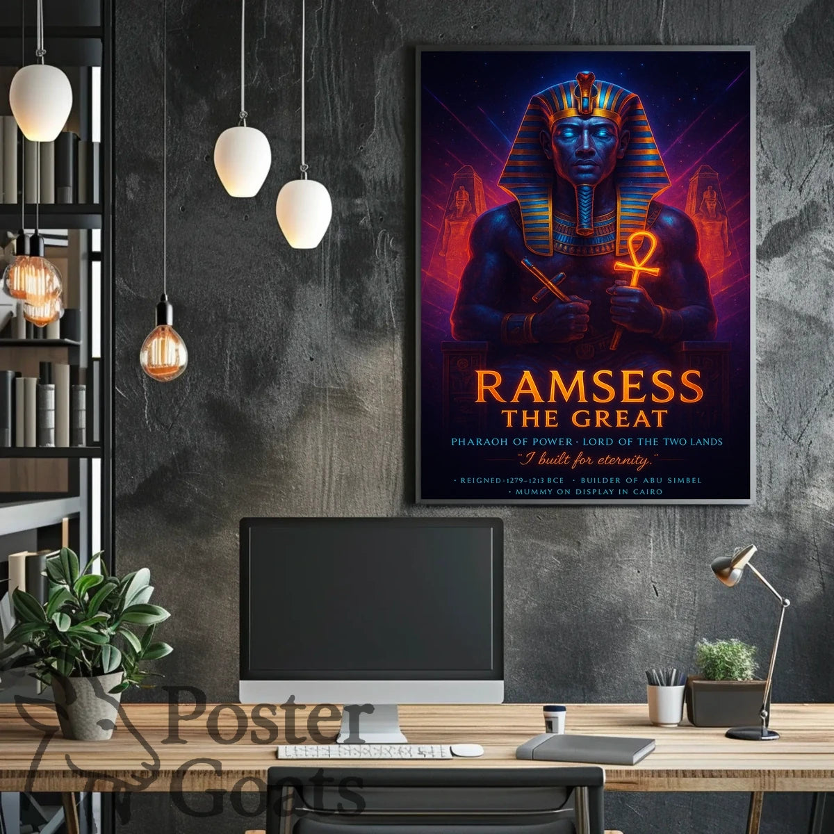 Ramses II Majesty Cultural or Heritage Poster