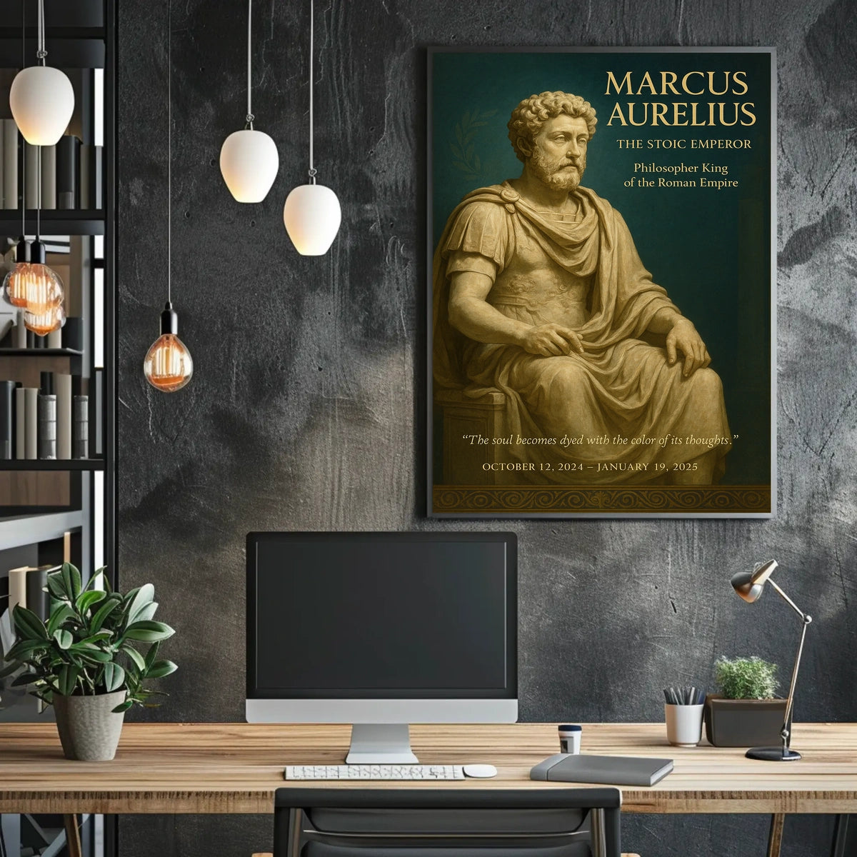 Marcus Aurelius The Stoic Emperor Poster