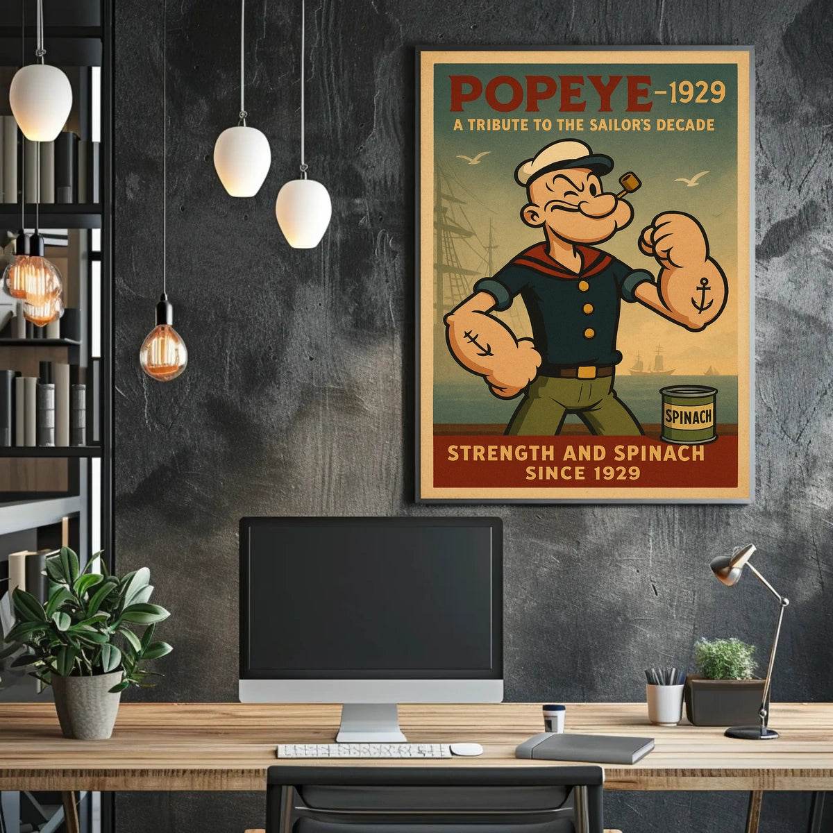 Popeye 1929 Art Poster POP-108