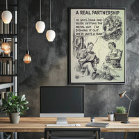 Vintage Soldier and Family WWII Propaganda Poster