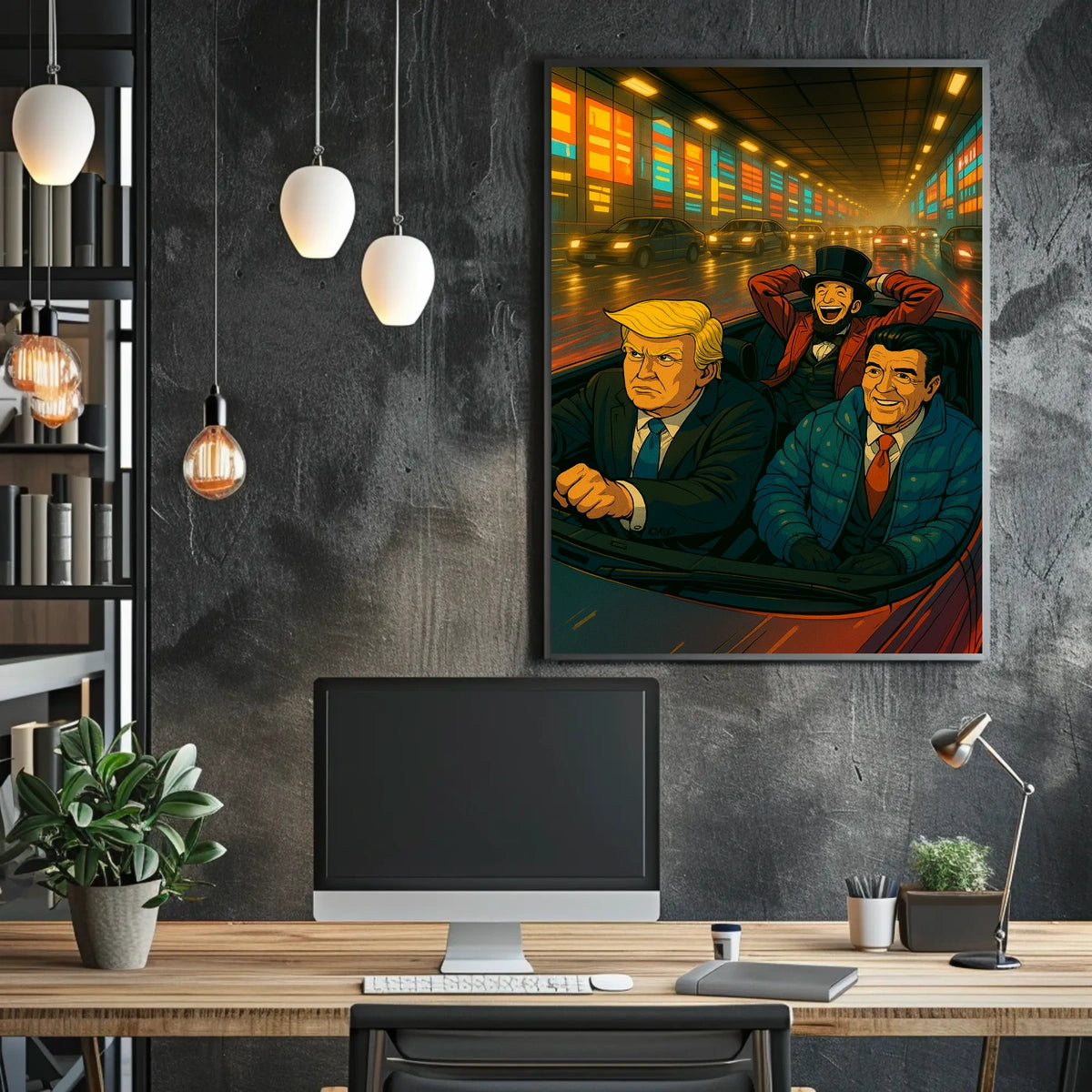 Presidential Road Trip Poster