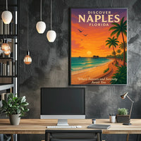 Discover Naples, Florida Poster