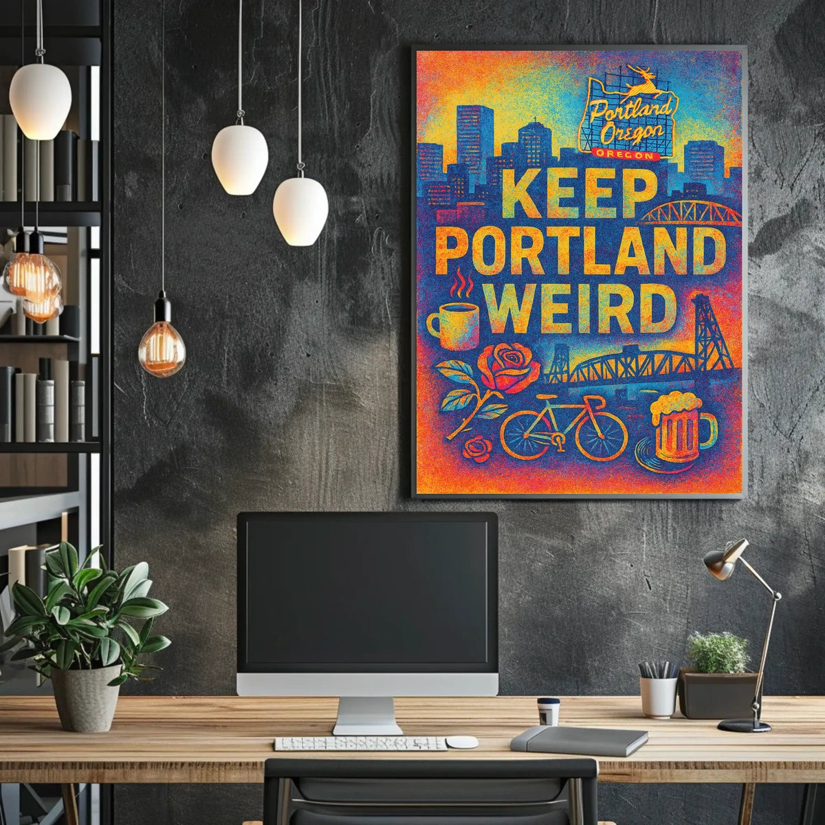 Keep Portland Weird Poster