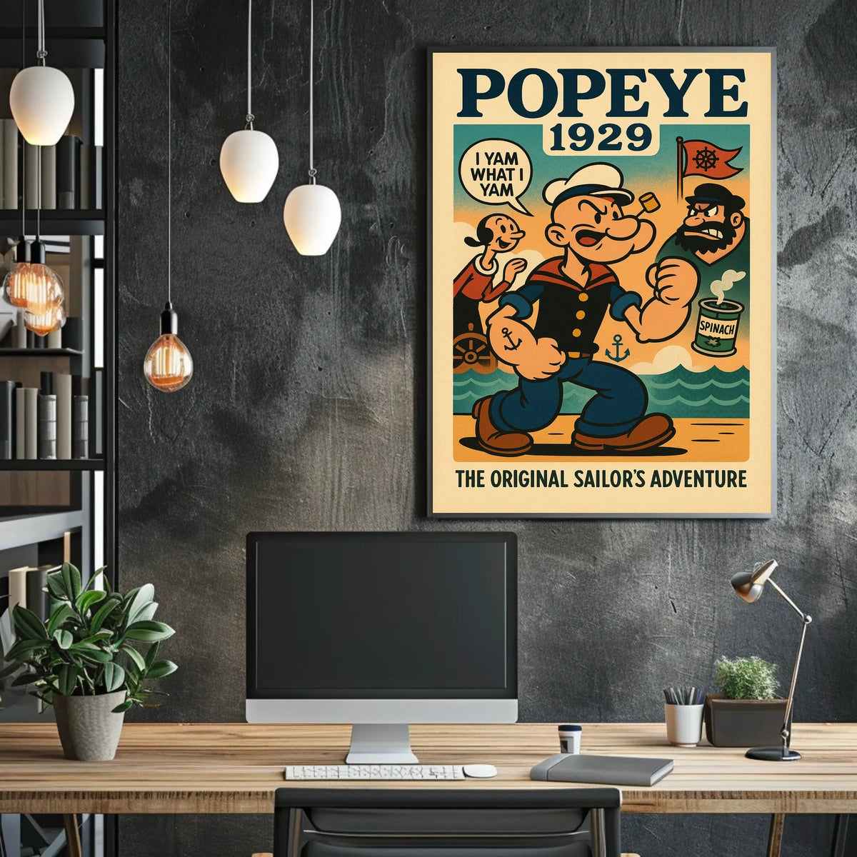 Popeye 1929 Art Poster POP-169