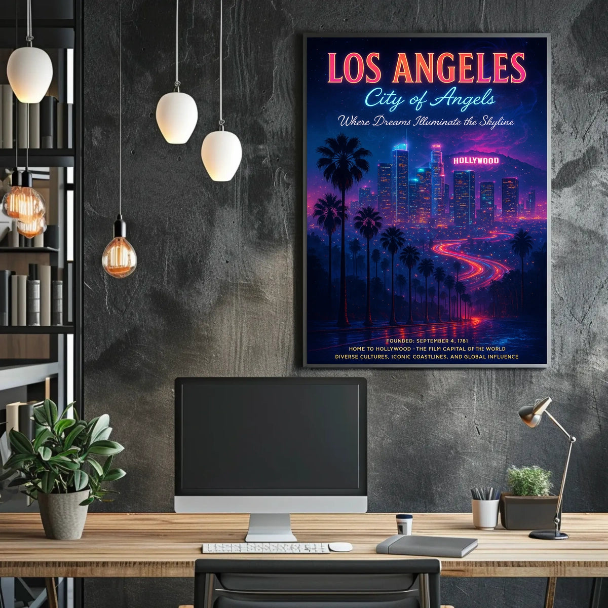 Los Angeles City of Angels Poster