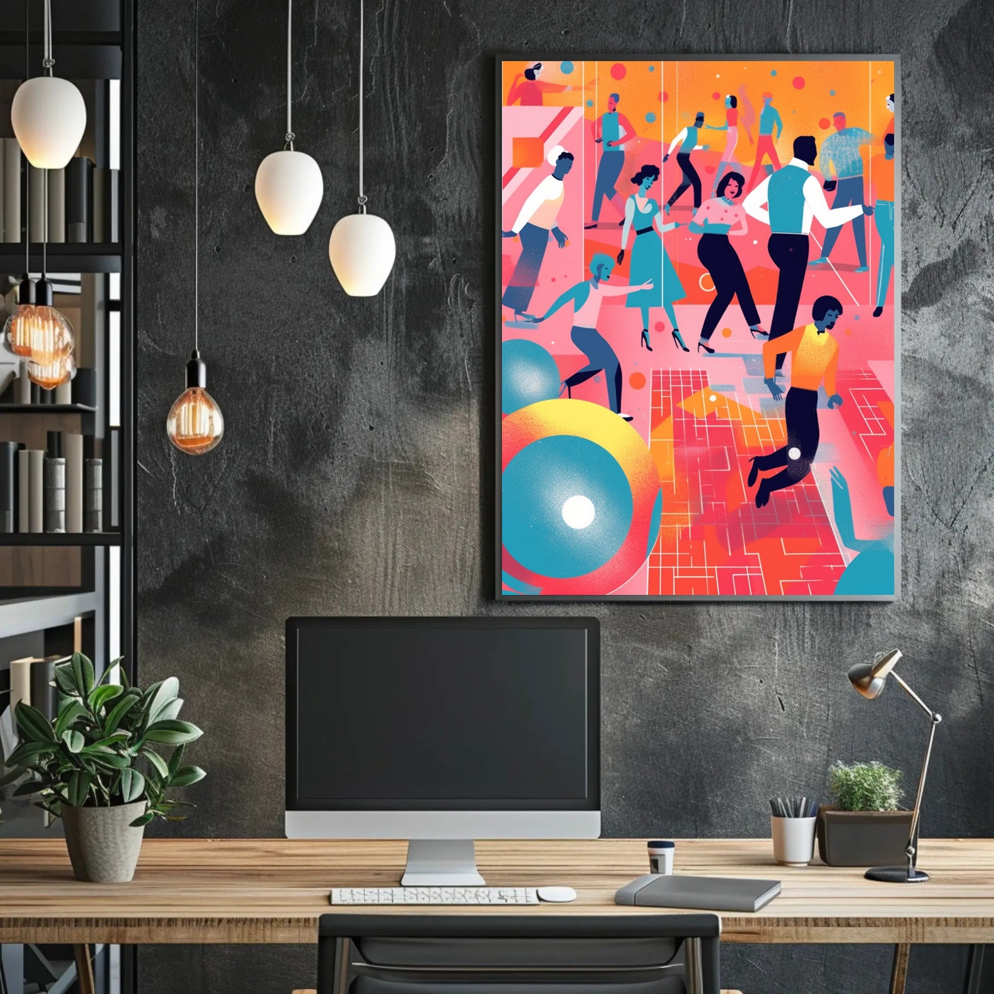 Vibrant Dance Celebration Poster