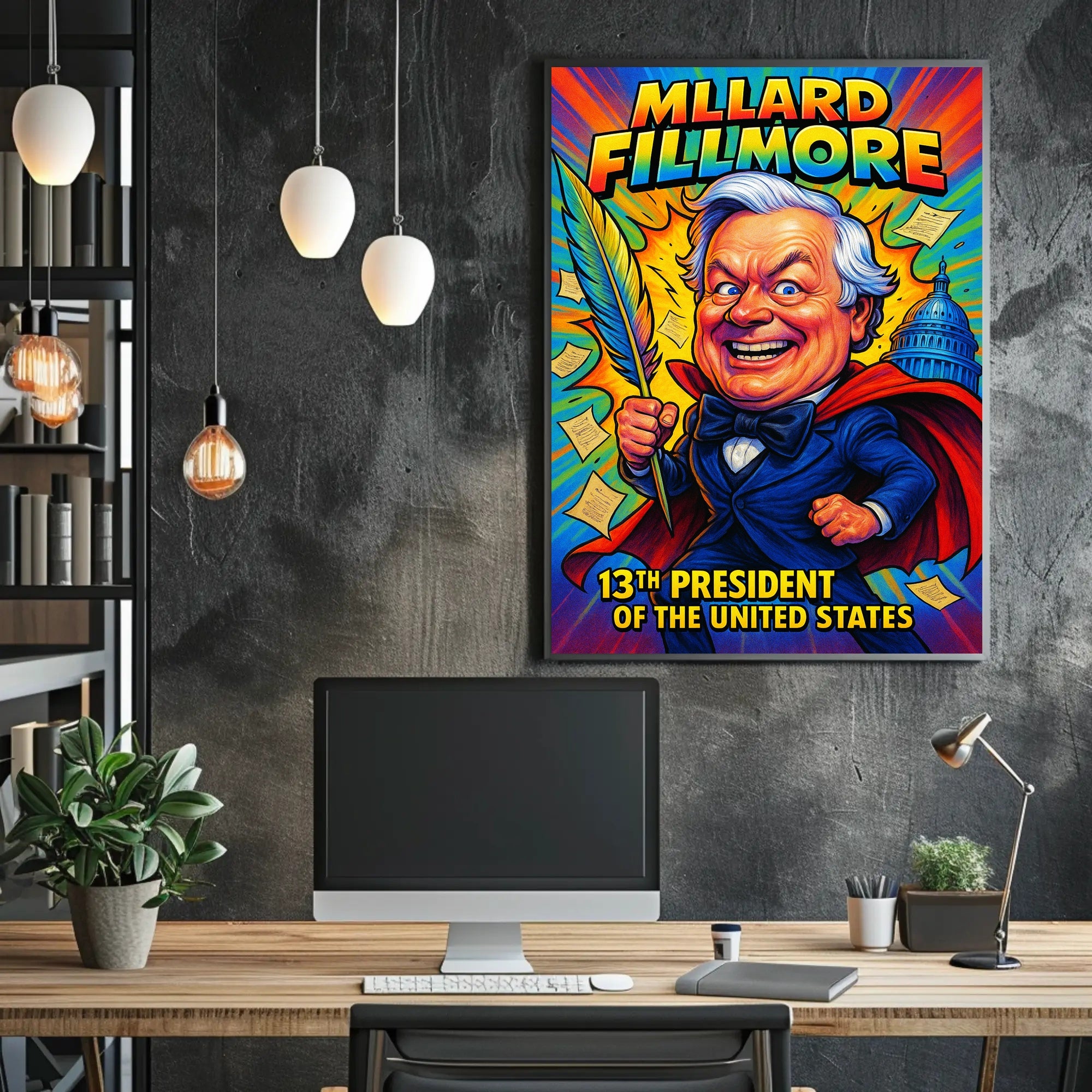 Millard Fillmore 13th President Poster PosterGoat