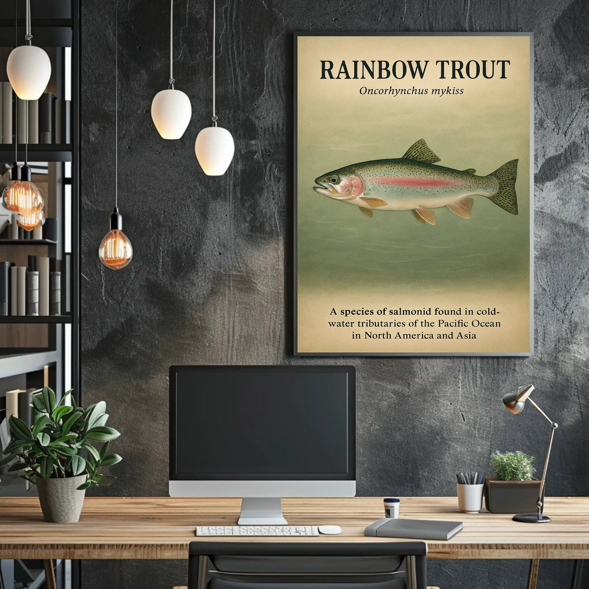 Rainbow Trout Oncorhynchus Mykiss Poster