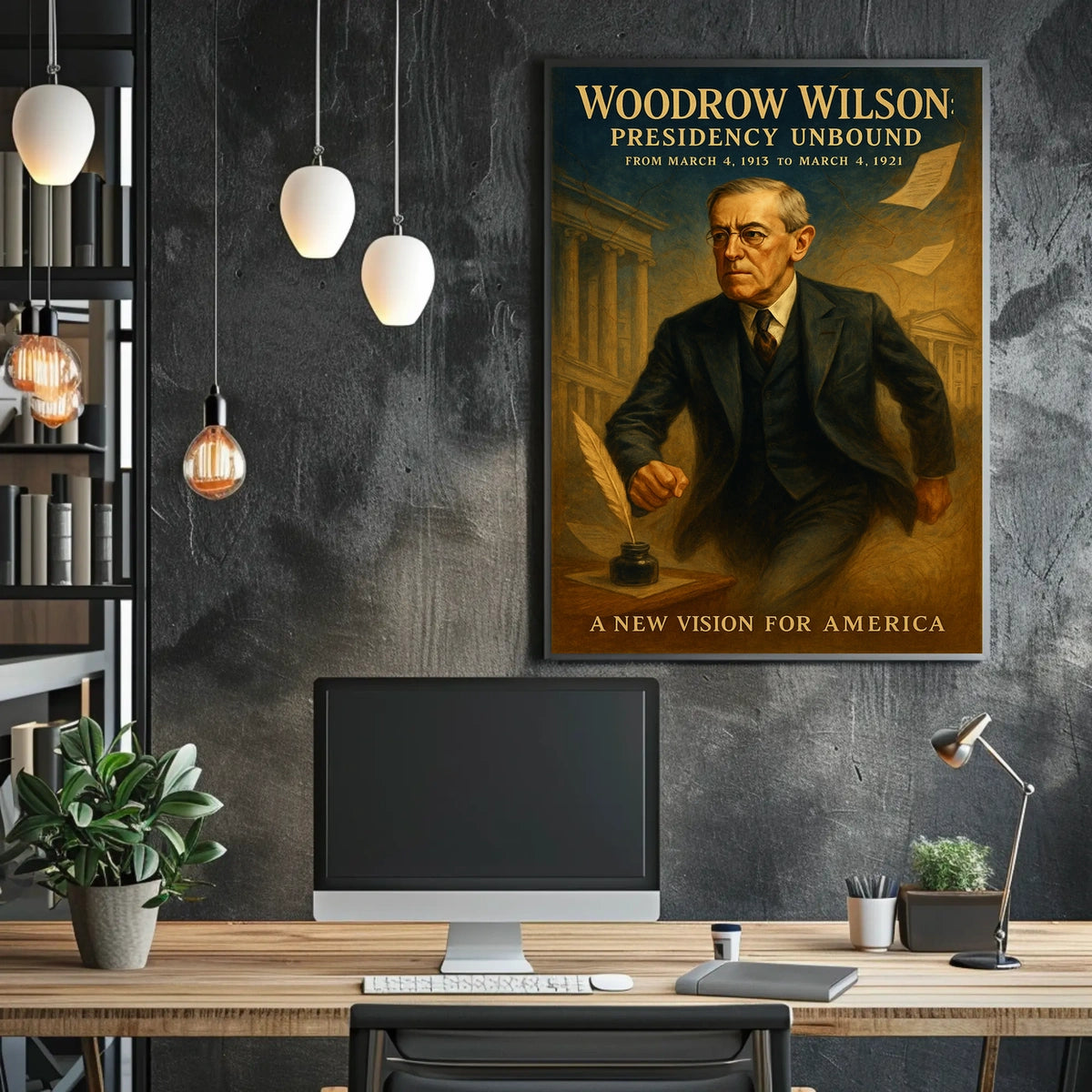 Woodrow Wilson Presidency Unbound Poster