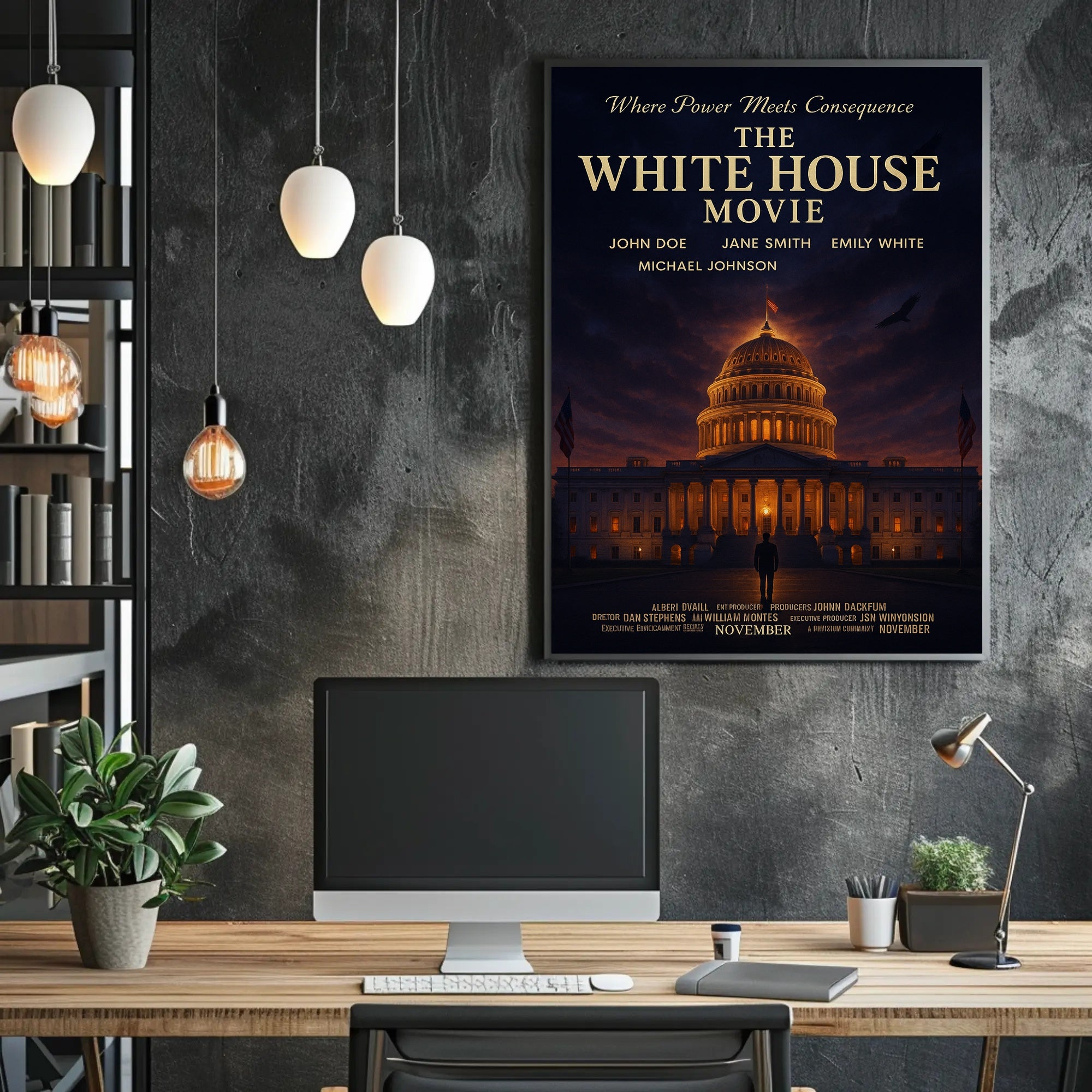The White House Movie Poster PosterGoat