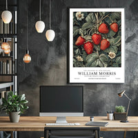 William Morris Cotton Prints Exhibition Poster