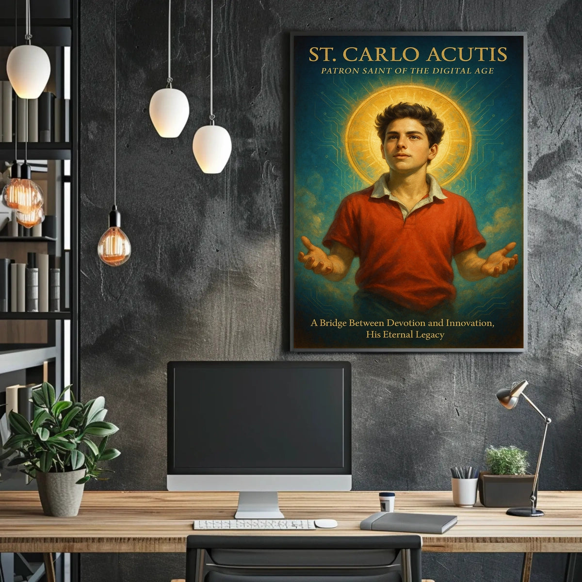 St. Carlo Acutis Patron Saint Of The Poster