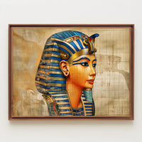 Majestic Pharaoh: Timeless Egyptian Art Poster