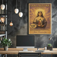 Saint Faustina Kowalska Poster PosterGoat