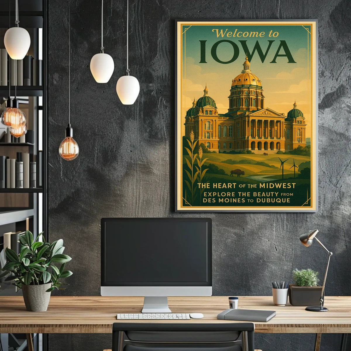 Welcome to Iowa Poster