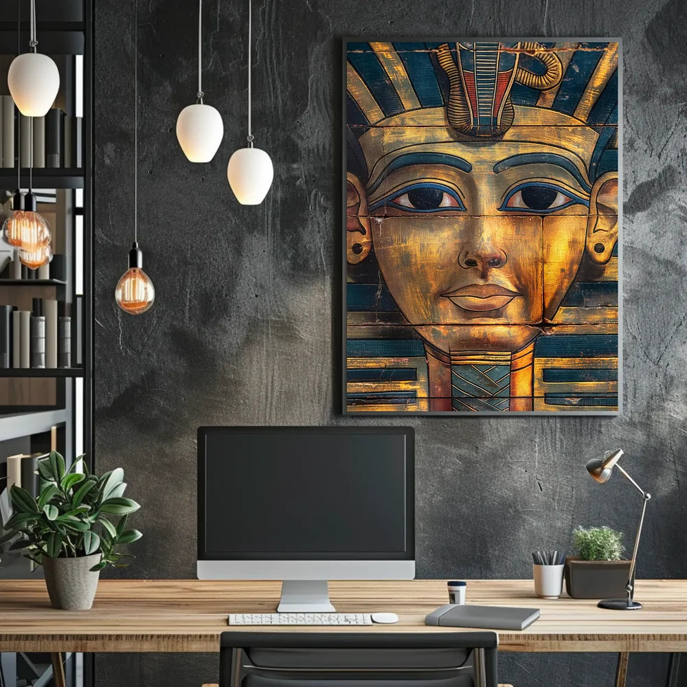 Vintage Urban Skyline Art Deco Poster