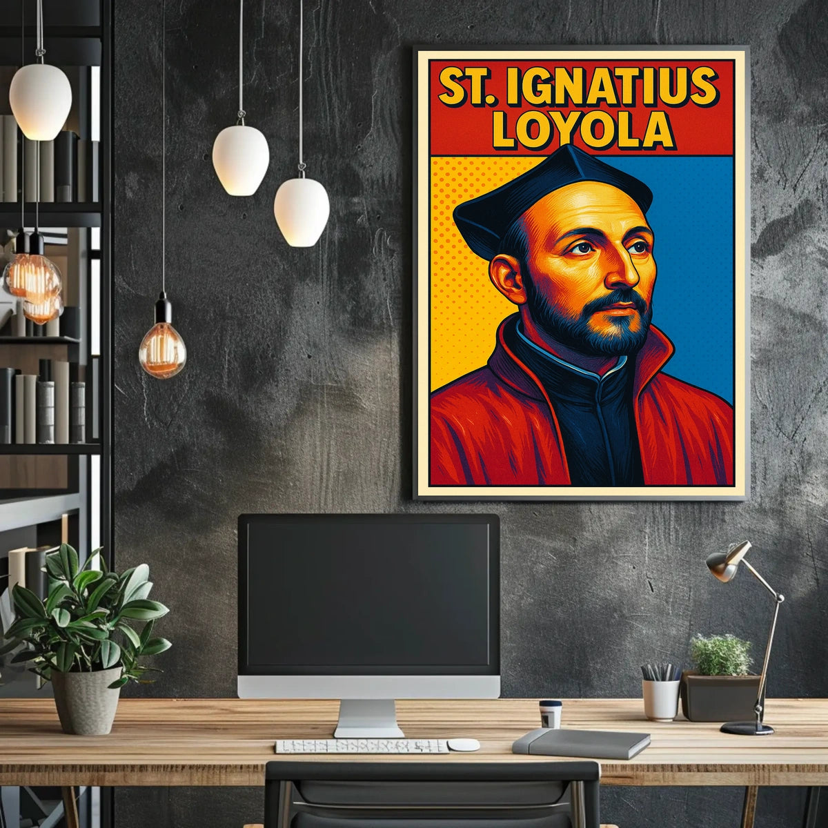 St. Ignatius Loyola Poster
