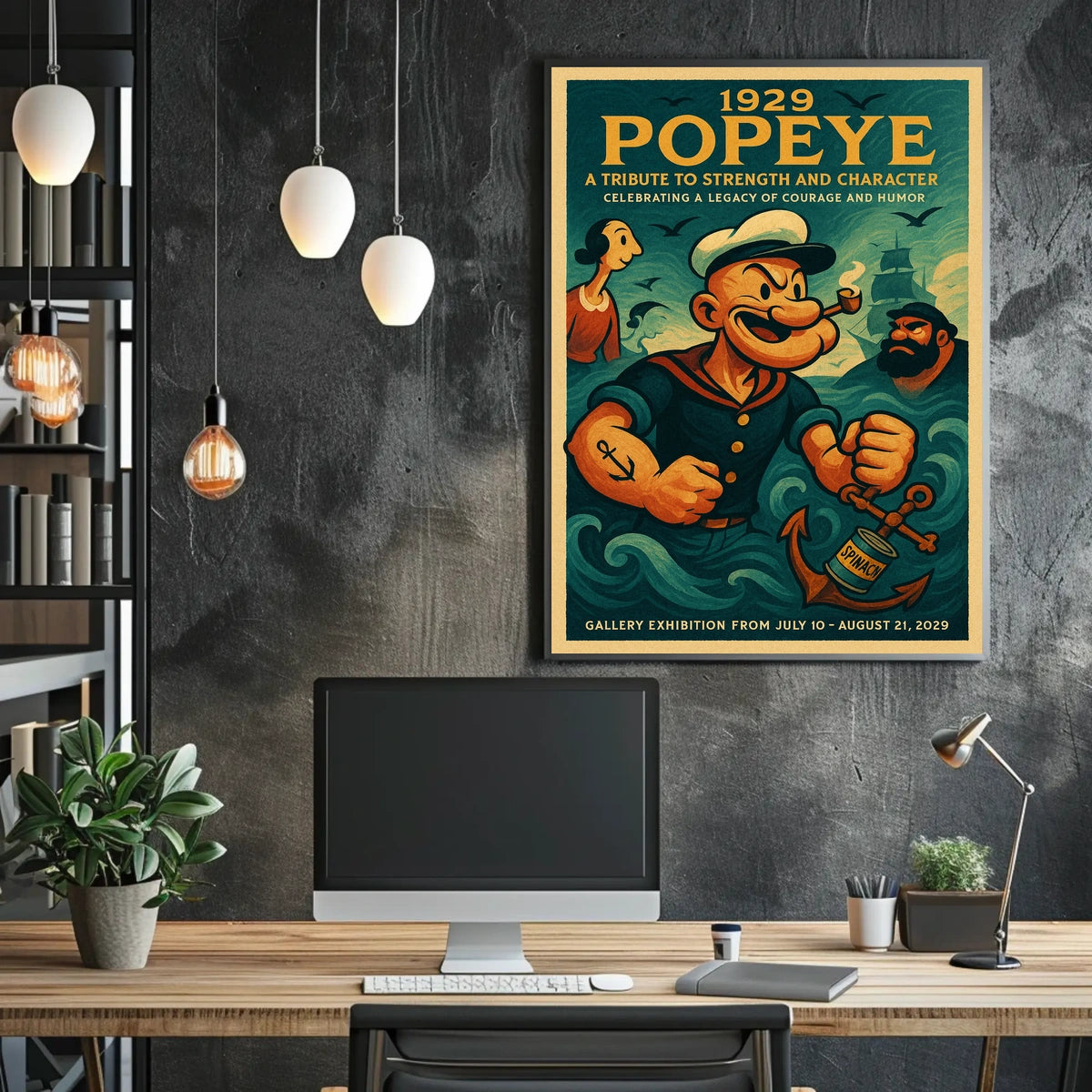 Popeye 1929 Art Poster POP-223
