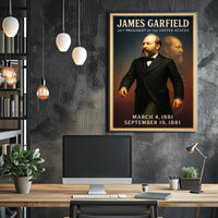 James Garfield 20th President Poster PosterGoat