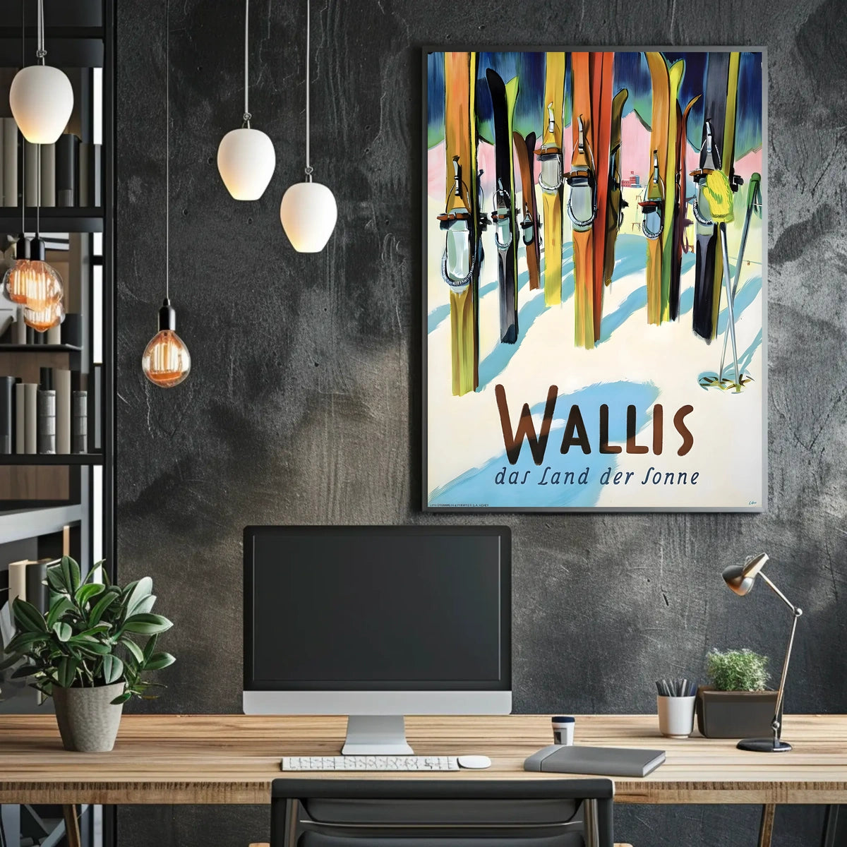 Wallis Das Land der Sonne Poster