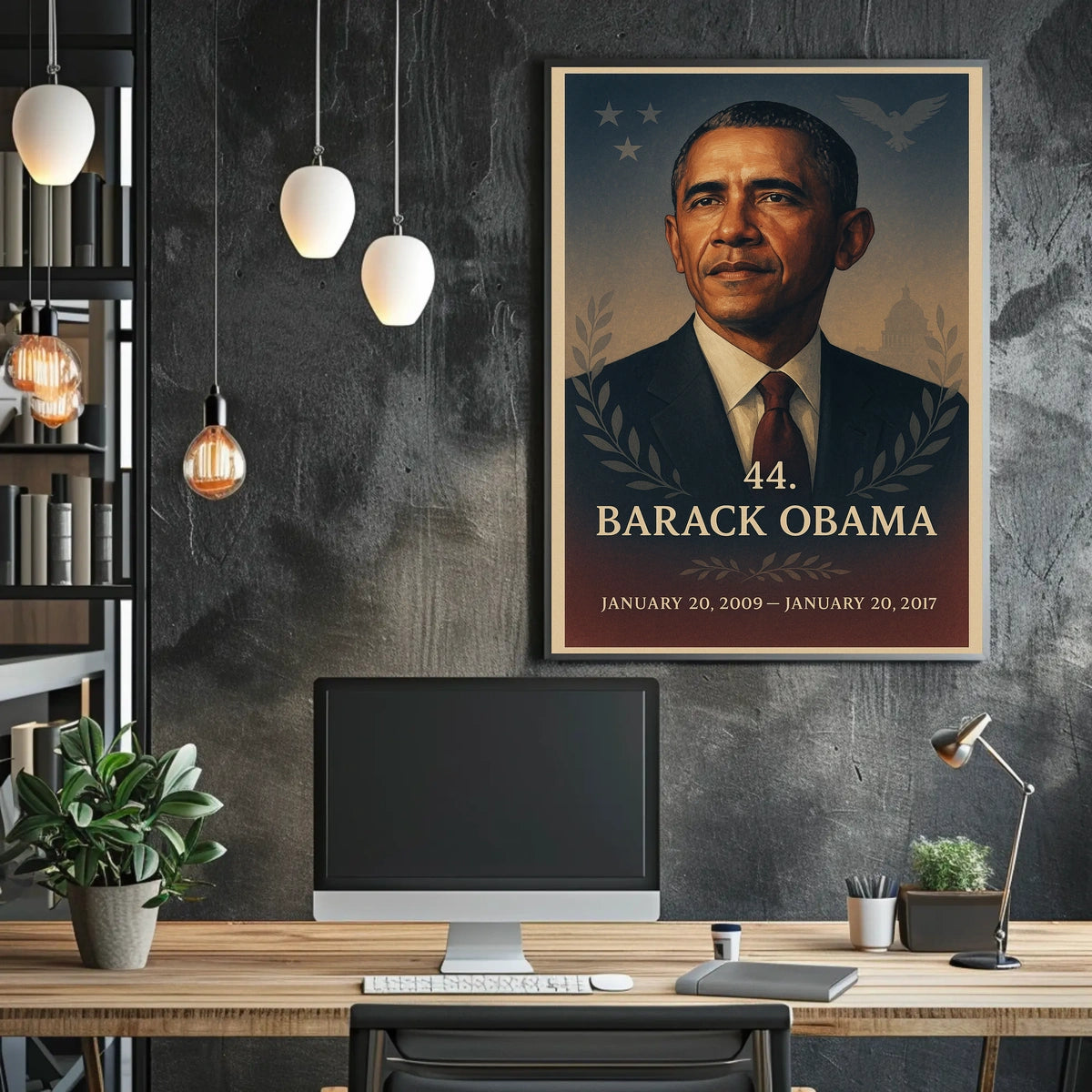 Obama Political Art: Presidential Legacy Poster