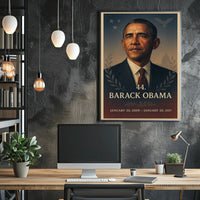 Obama Political Art: Presidential Legacy Poster