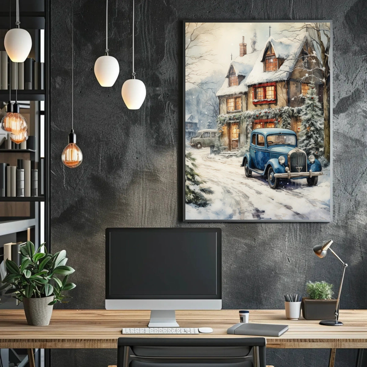 Winter Wonderland Retreat Poster