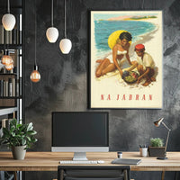 Seaside Bliss on the Adriatic Poster PosterGoat