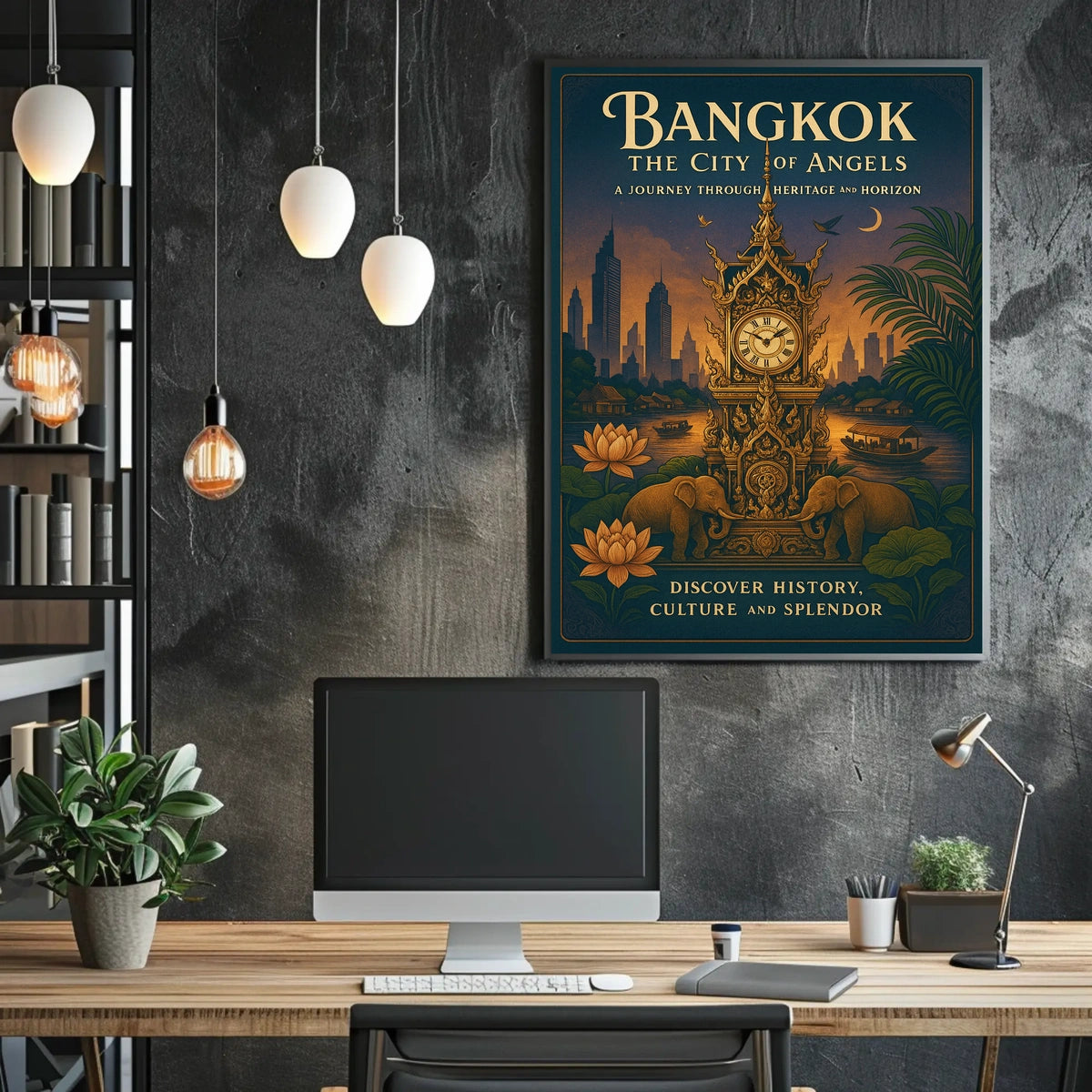 Bangkok The City of Angels Poster