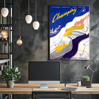 Champéry Adventure Vintage Travel Art Poster PosterGoat