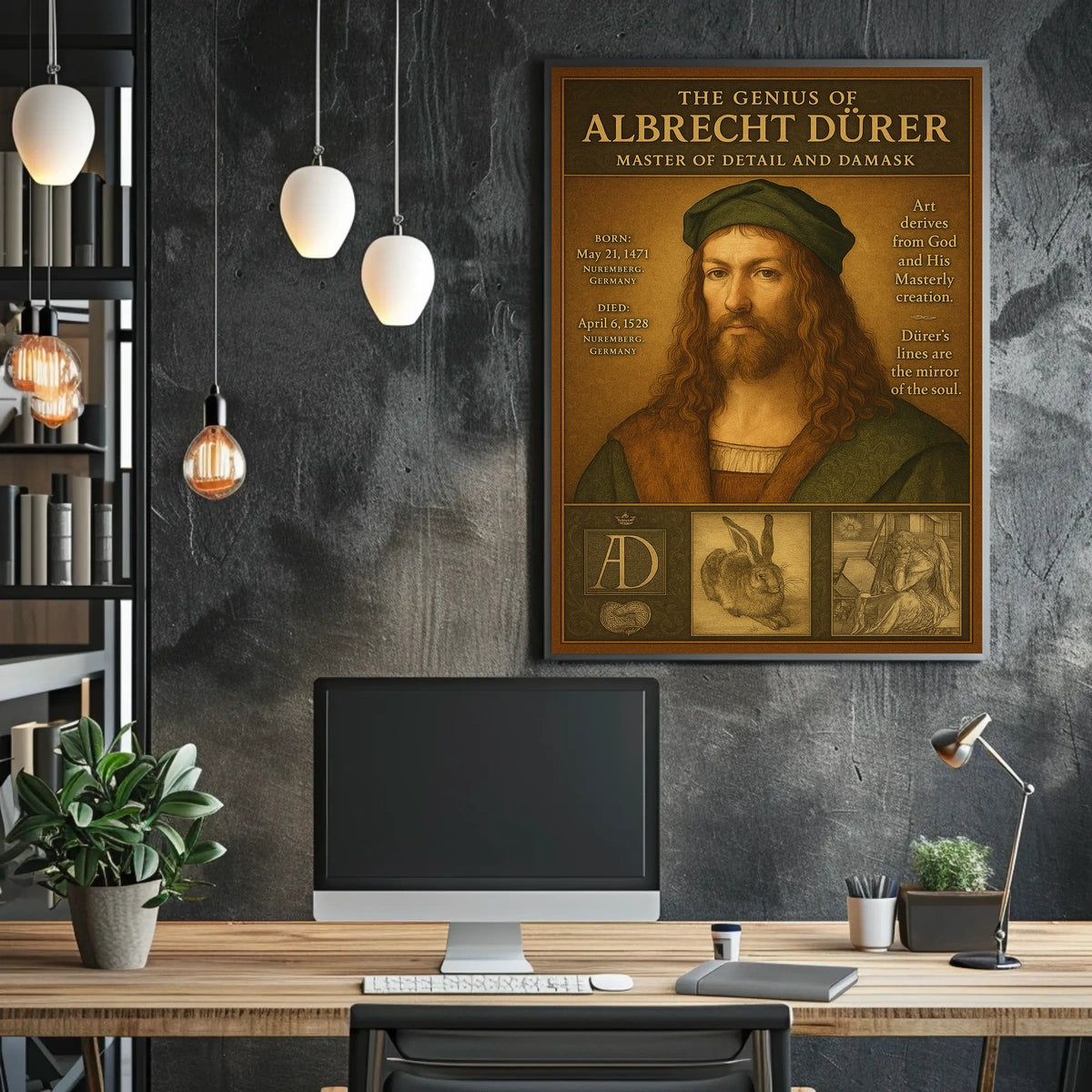 The Genius of Albrecht Dürer Poster