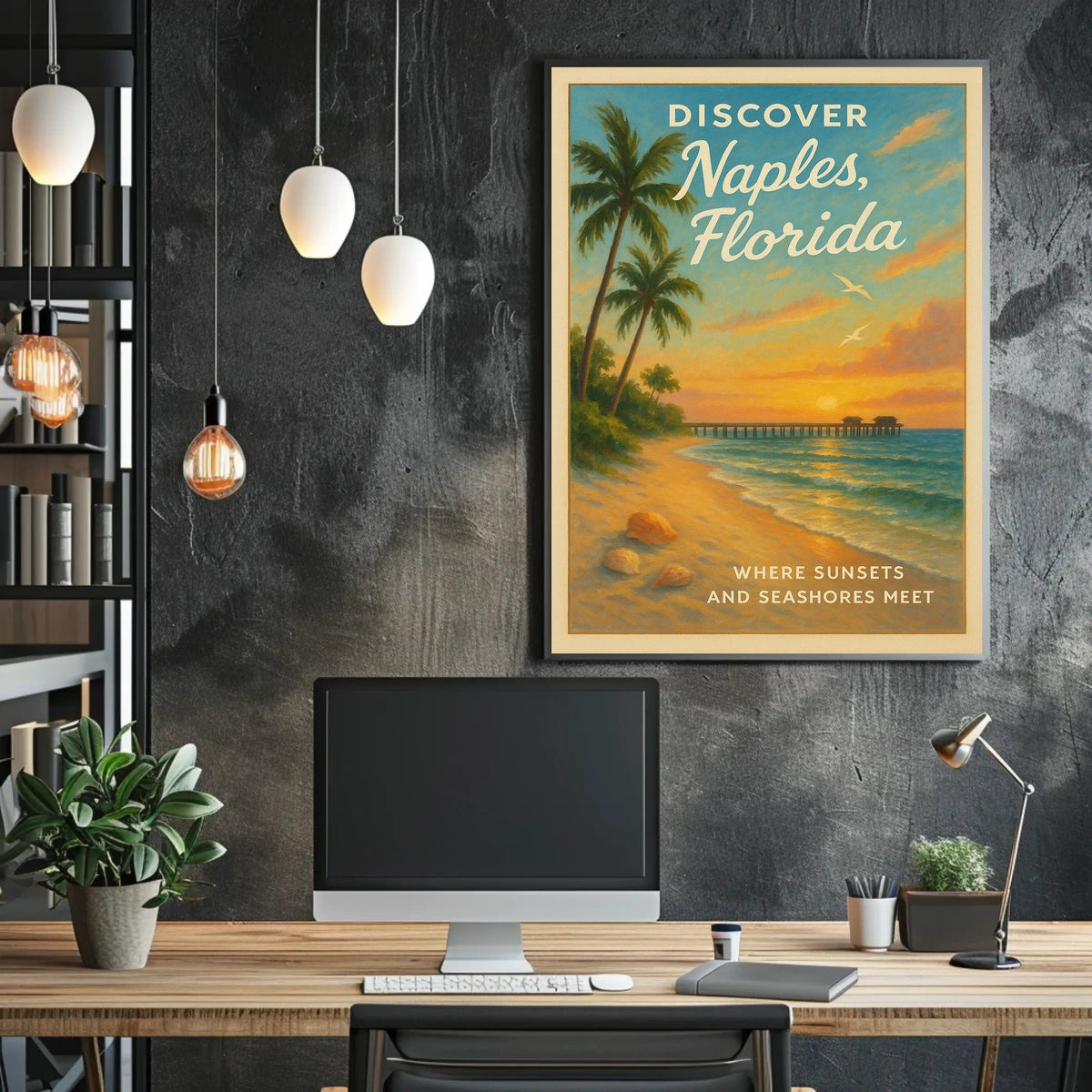 Discover Naples, Florida Poster