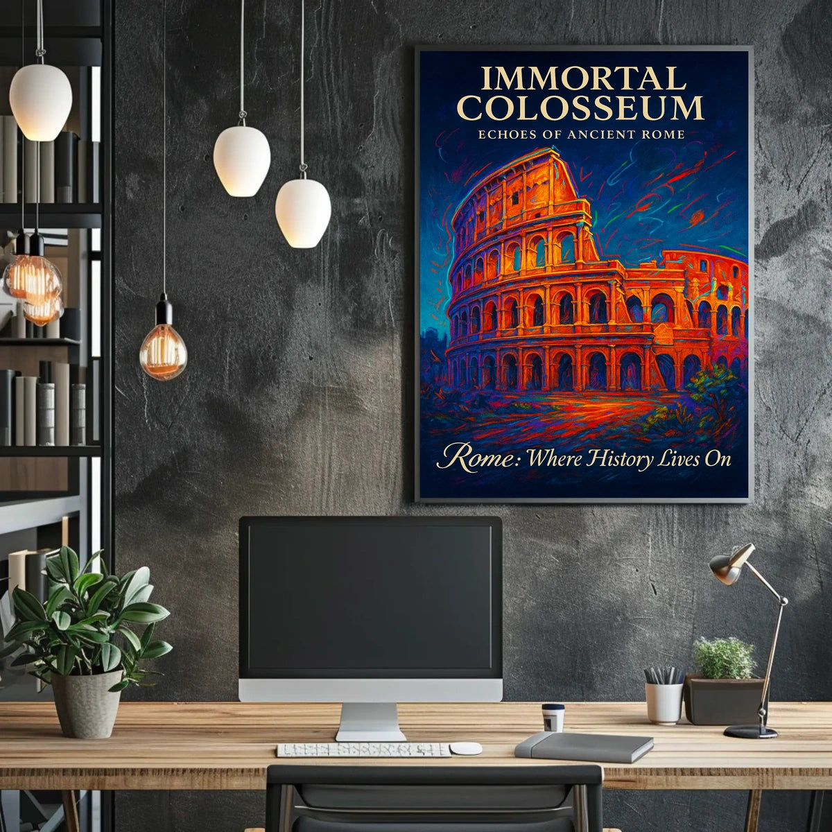 Immortal Colosseum Poster
