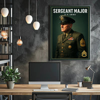 Sergeant Major U.S. Army Poster PosterGoat