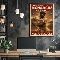 Kansas City Monarchs Legacy Poster