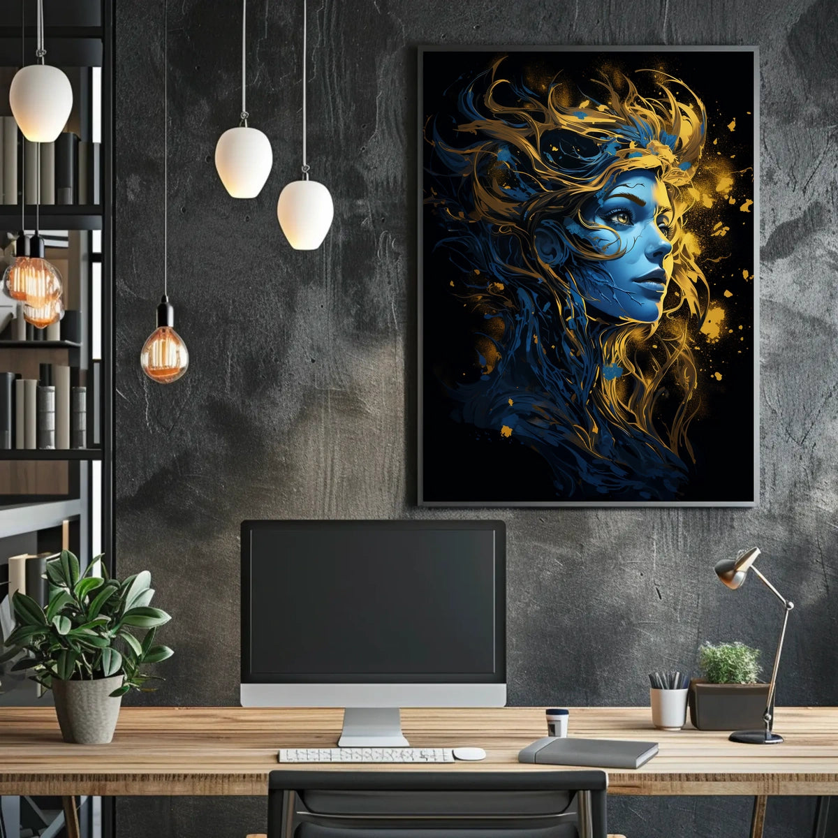 Elemental Elegance Poster