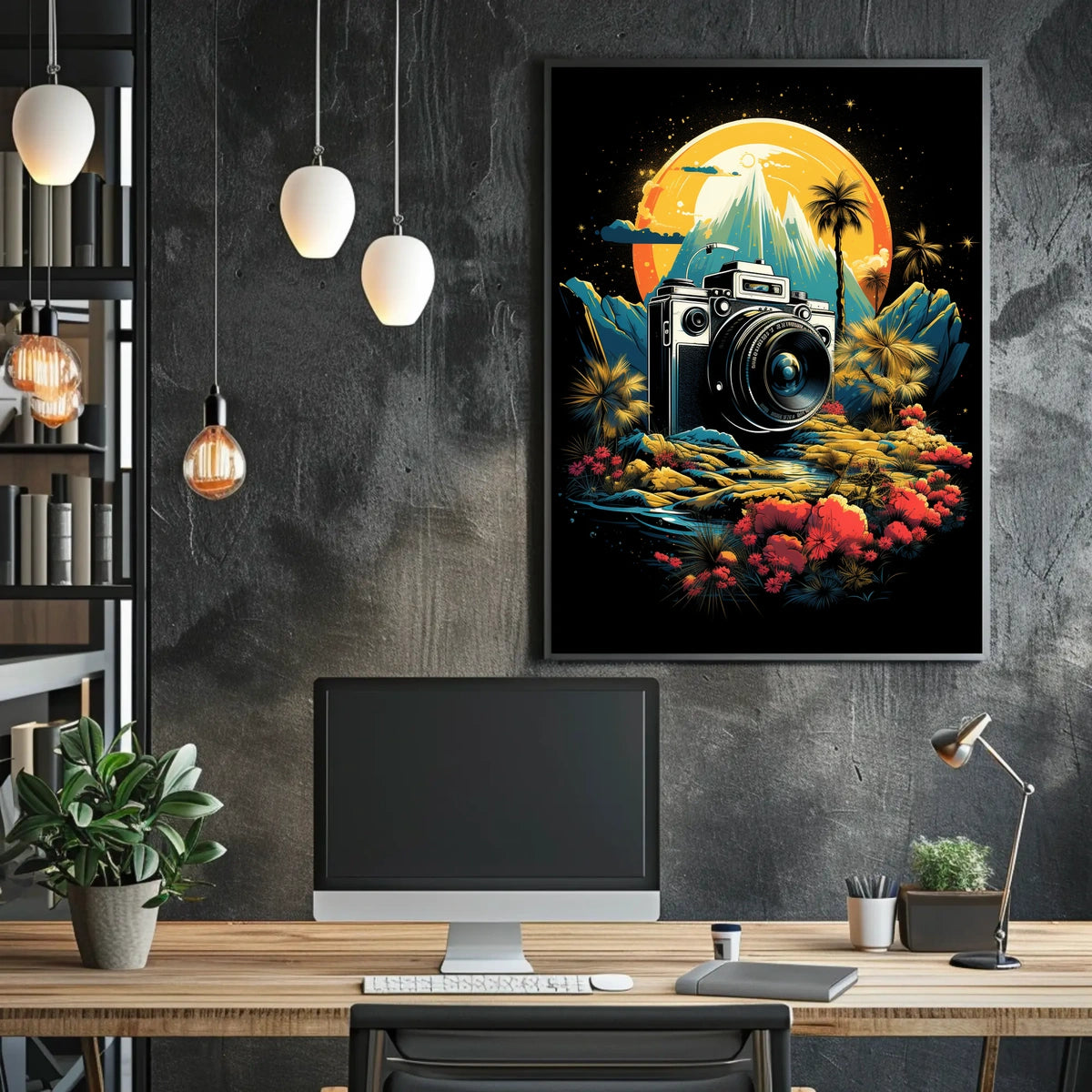 Celestial Capture Poster