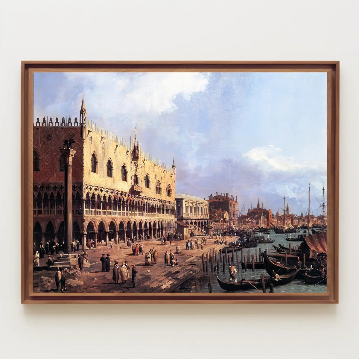 Venice Renaissance Waterfront Scene in Urban or Cityscape Poster