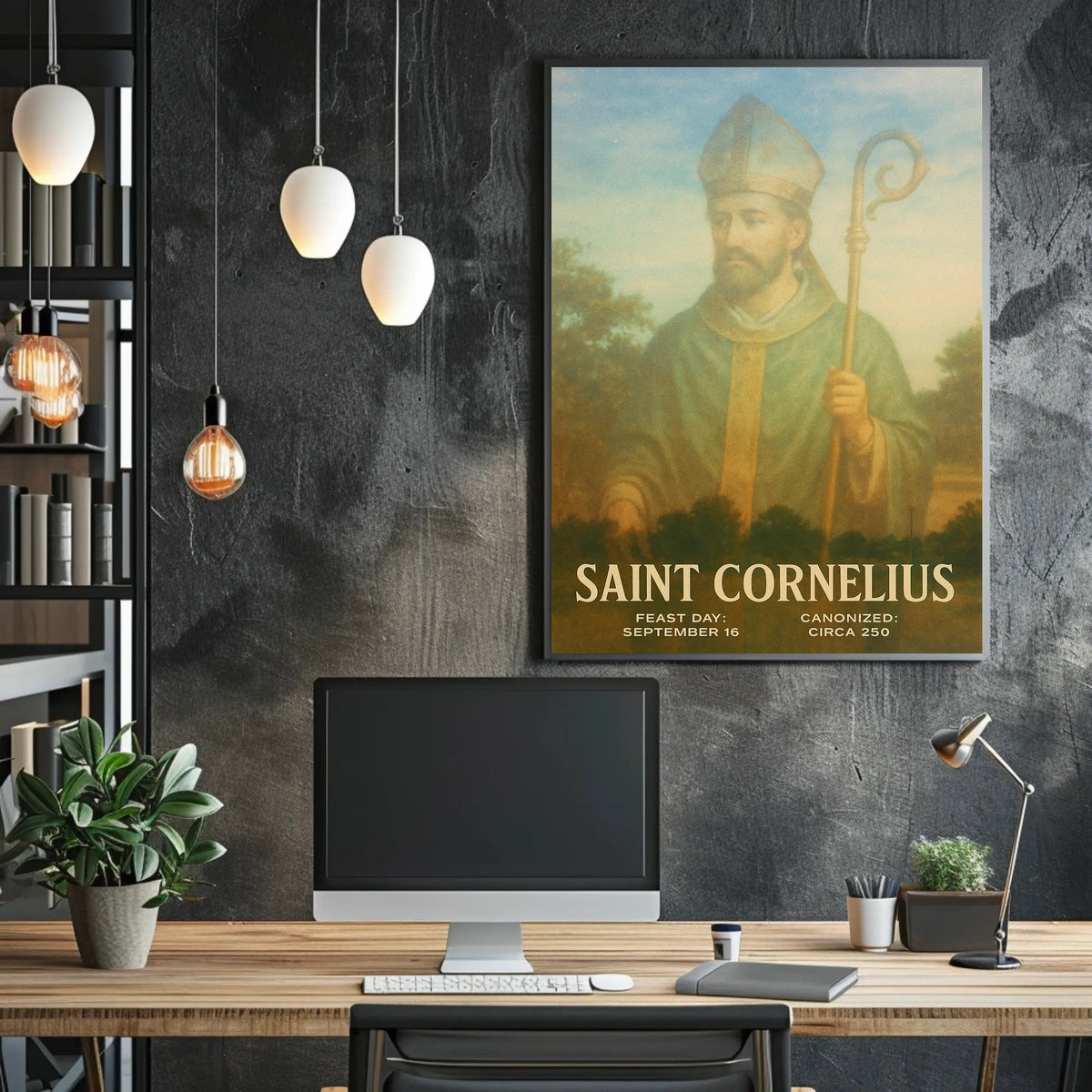 Saint Cornelius Poster