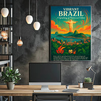 Vibrant Brazil A Symphony Of Nature And Poster