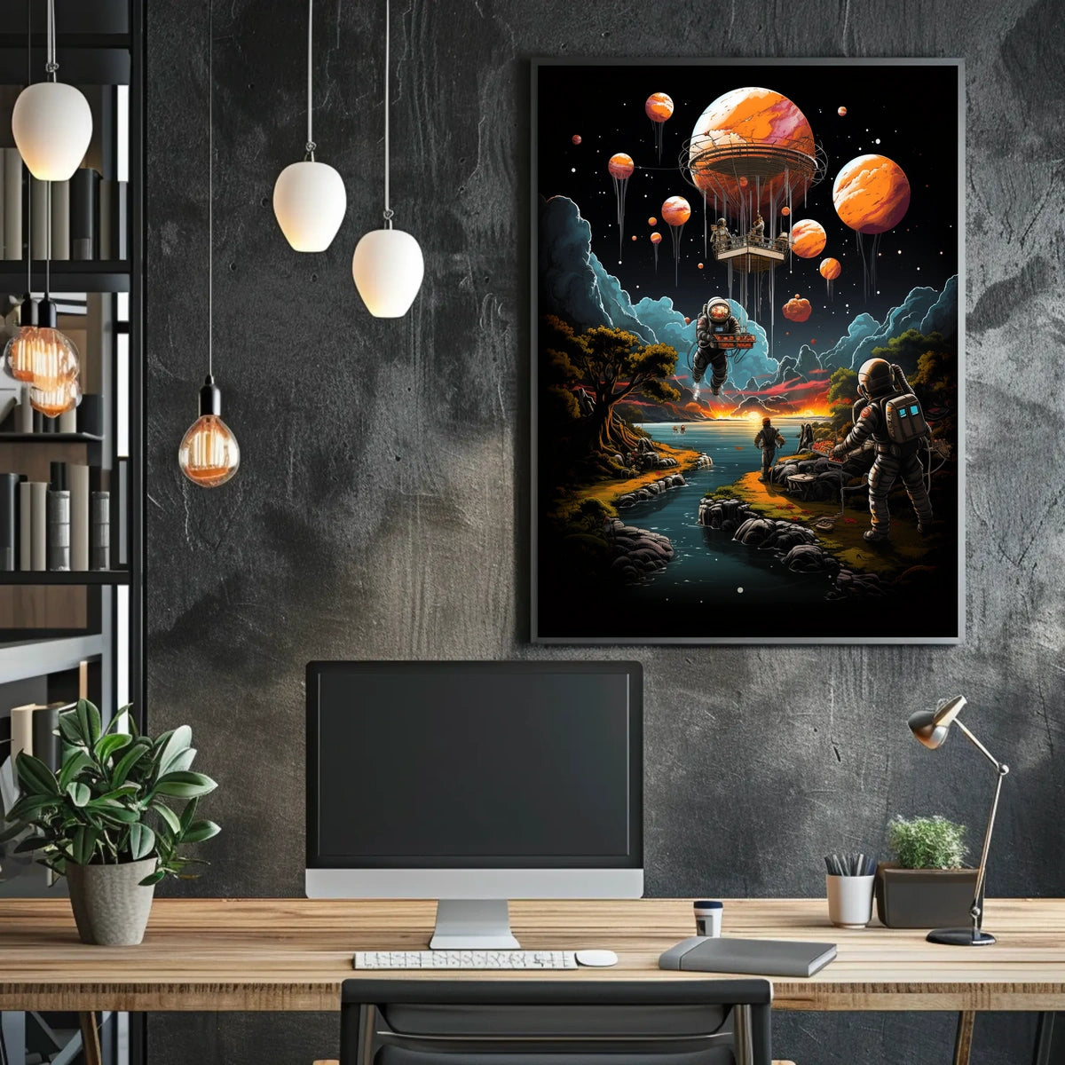 Cosmic Exploration Adventure Poster