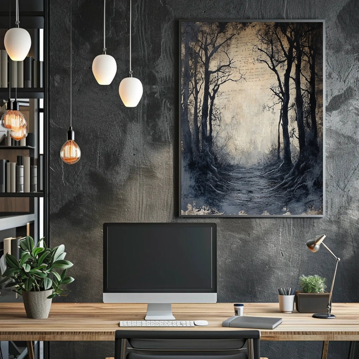 Mystical Forest Adventure Abstract, Artistic, or Pop Culture Poster
