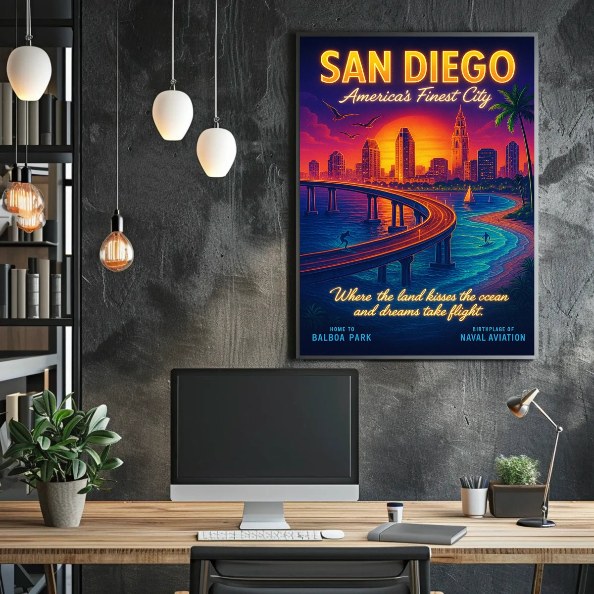 San Diego Americas Finest City Poster