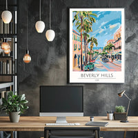 Beverly Hills Vibes Poster PosterGoat