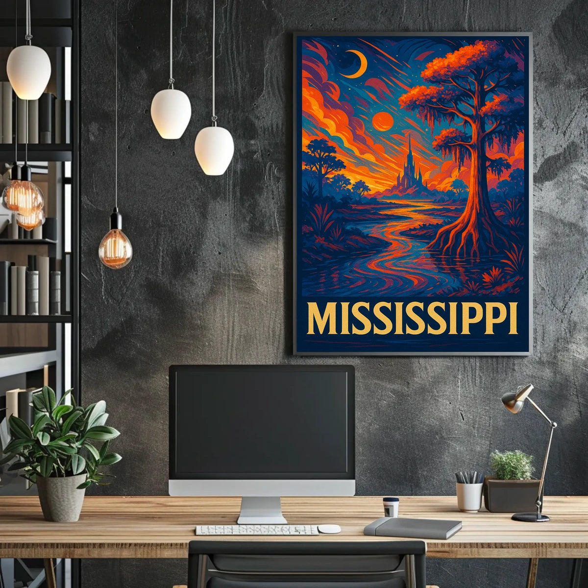 Mississippi Dreamscape Poster
