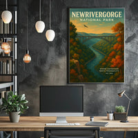 New River Gorge National Park Wall Art