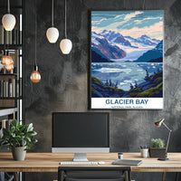 Glacier Bay Serenity National Park Poster