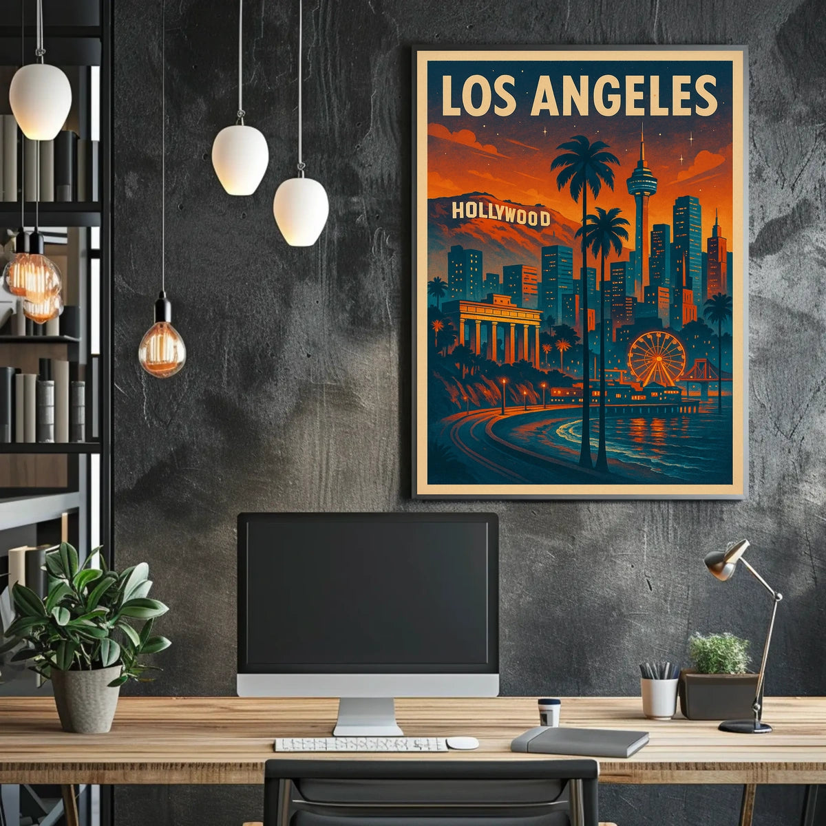 Los Angeles Dreamscape Poster