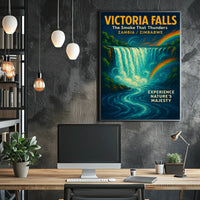 Victoria Falls The Smoke That Thunders Poster