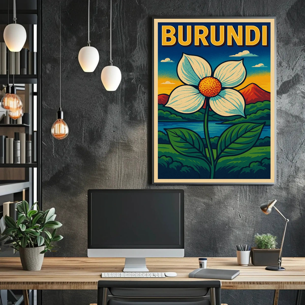 Burundi Natures Beauty Poster